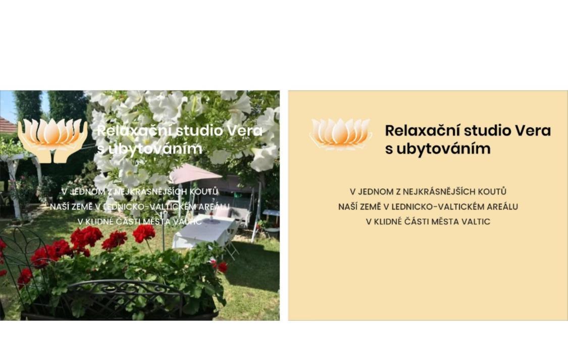 Relaxacni Studio Vera S Ubytovanim Valtice Ngoại thất bức ảnh